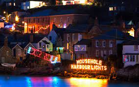 Smashed Tomato at Mousehole Christmas Lights 2023