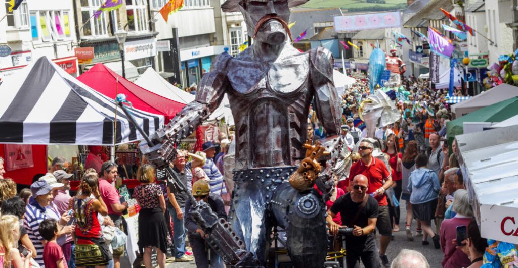 Golowan Festival 2025 with Smashed Tomato Pizza near me in Penzance