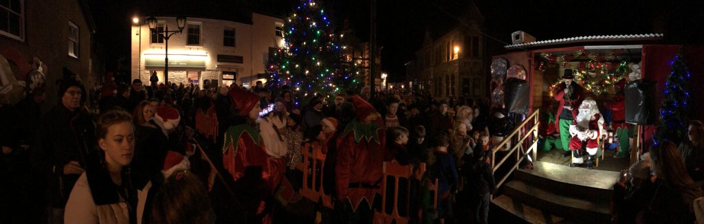 Christmas Light Switch on in Marazion 2023