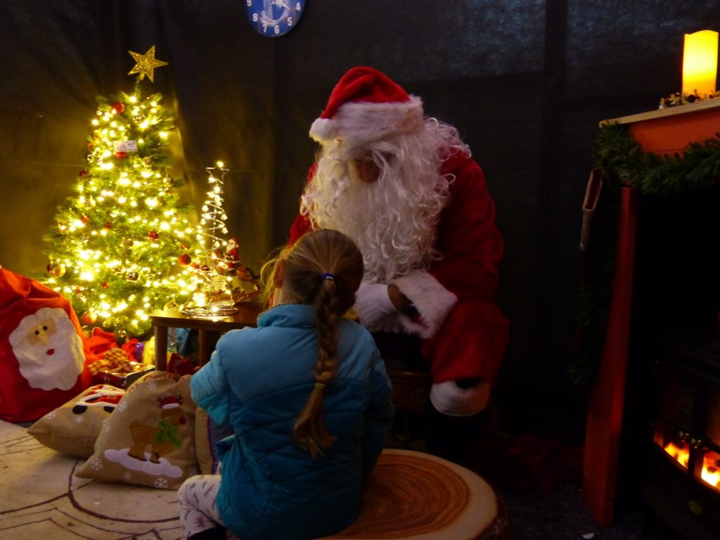 Visit Santa's Grotto at Trevena Cross