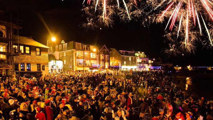 New Years Eve in St Ives
