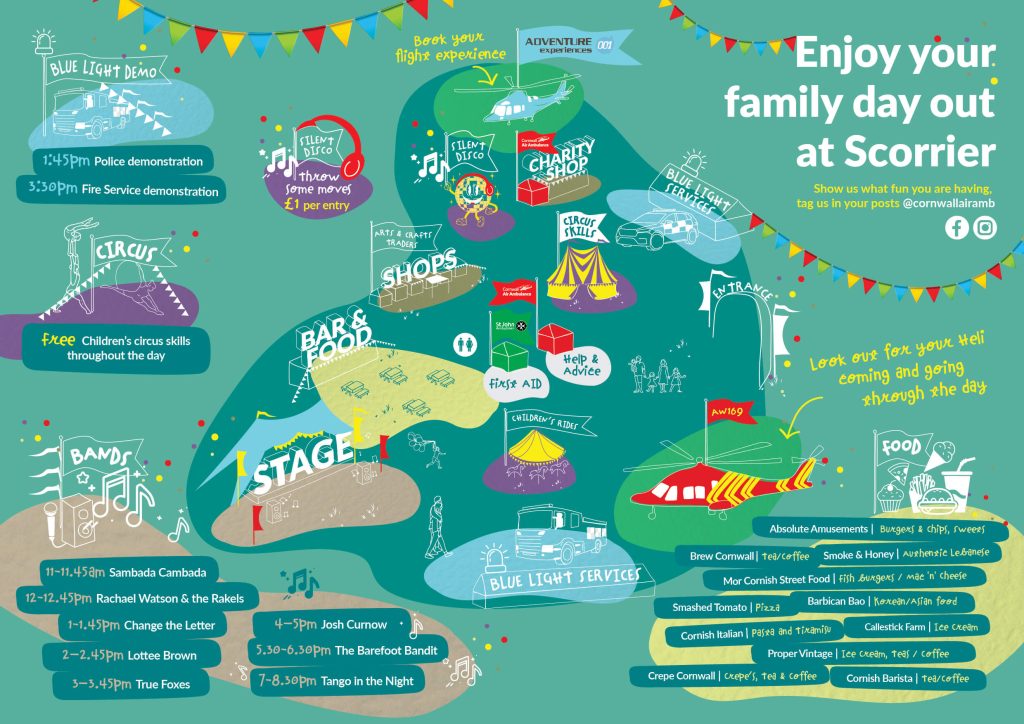 Helifest 2025 at Scorrier House with Wood fired pizza