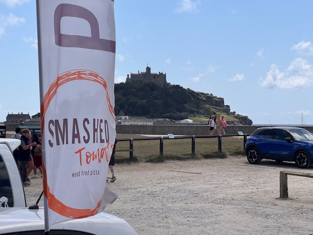 Smashed Tomato Wood Fired Pizza in Marazion